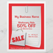 Zakelijke verkoop flyer (Voorkant)