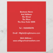 Zakelijke verkoop flyer (Achterkant)