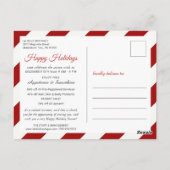 Zakelijke verkoop Vakantie Feest Corporate Promoti Briefkaart (Achterkant)