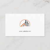 Zakelijke verkoop | vastgoedprofessional visitekaartje (Achterkant)