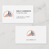 Zakelijke verkoop | vastgoedprofessional visitekaartje (Voorkant / Achterkant)