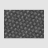 Zakelijke verpakking van donkergemarmerd logo-tiss tissuepapier (Voorkant)