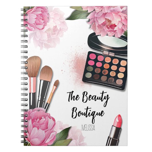 Zakelijke Visagist Notitieboek (Voorkant)