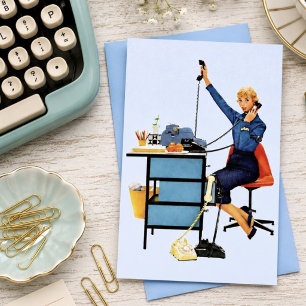 Zakelijke Visitekaart voor Administratief Assisten Visitekaartje