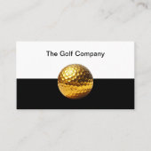 Zakelijke Visitekaartjes Golf Thema (Voorkant)