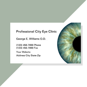 Zakelijke Visitekaartjes voor Optometristen