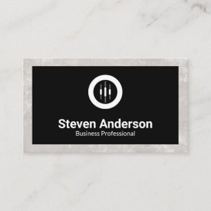 Zakelijke voorraad Logo Visitekaartje