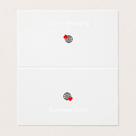 Zakelijke vouwkaarten en bedankkaarten | creatief visitekaartje