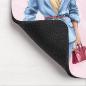 Zakelijke vrouw vrouw empowerment muismat (Hoek)