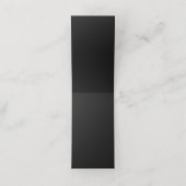 Zakelijke website Wifi-verbinding wachtwoord QR-co Klantenkaartje (Binnenkant ongevouwen)