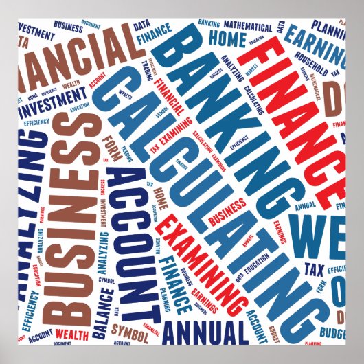 Zakelijke woorden poster (Voorkant)