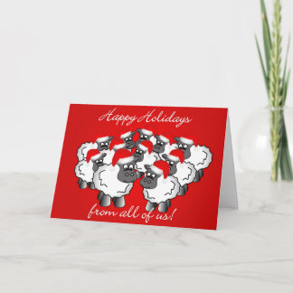 Zakelijke Xmas Feestdagen Kaart