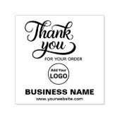 Zakelijke zakelijke bedankjes| Voeg uw LOGO toe Zelfinktende Stempel (Design)