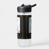 Zakelijke zakelijke Logo promotionele website op m Waterfles (Links)