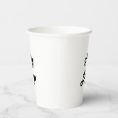 Zakelijke zakelijke logo white papieren bekers (Rechts)