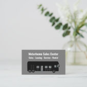 Zakelijke zaken voor thuisverkoop en service visitekaartje (Staand voorkant)