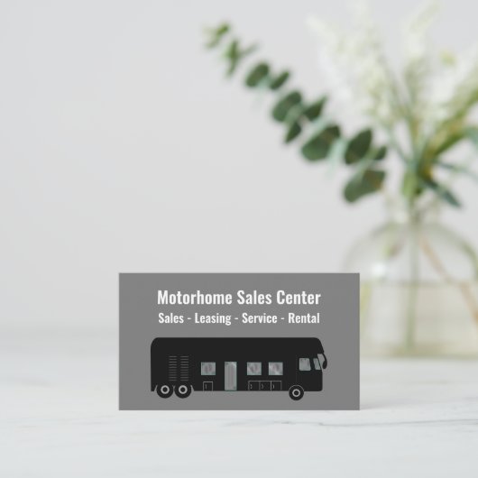 Zakelijke zaken voor thuisverkoop en service visitekaartje (Staand voorkant)