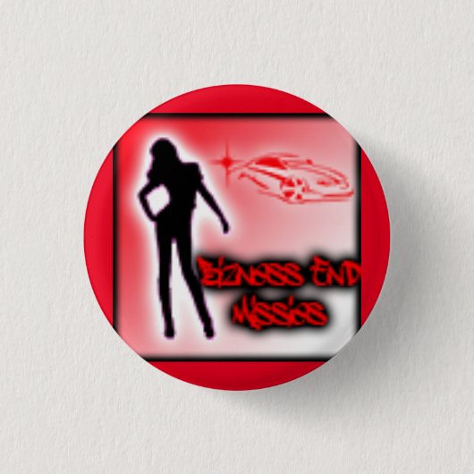 Zakelijkheid Einde Missies Ronde Button 3,2 Cm (Voorkant)