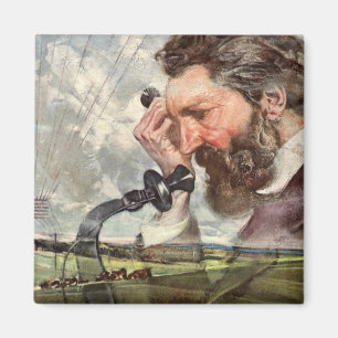  zaken, Alexander Graham Bell Telefoon Magneet