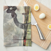  zaken, Alexander Graham Bell Telefoon Theedoek (Quarter Fold)