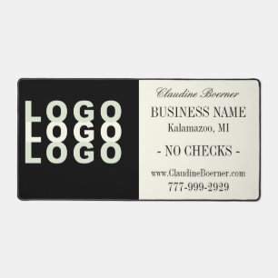 Zaken Artiest Ambachtsman Upload Logo Cash Stand Bureaumat