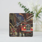  zaken, brandweerlieden brandweerauto's (Staand voorkant)