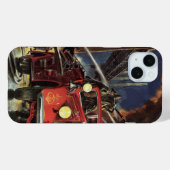  zaken, brandweerlieden brandweerauto's Case-Mate iPhone case (Achterkant (horizontaal))