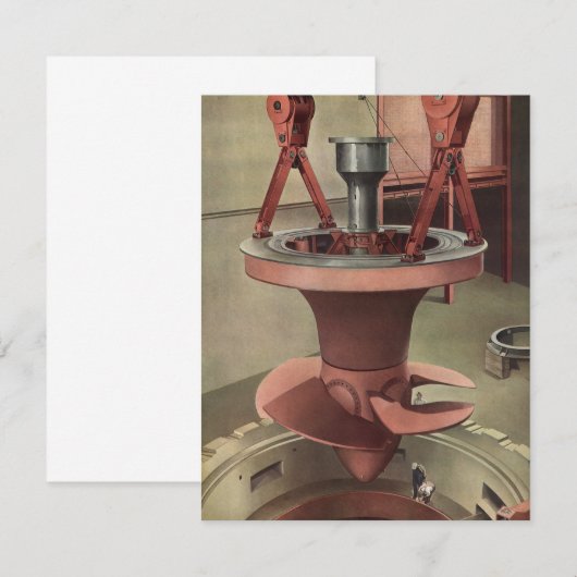  zaken, de energie van de reuzenturbine (Voorkant / Achterkant)