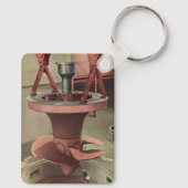  zaken, de energie van de reuzenturbine sleutelhanger (Achterkant)