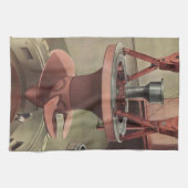 zaken, de energie van de reuzenturbine theedoek (Horizontaal)