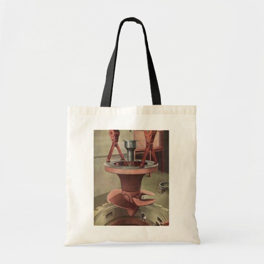  zaken, de energie van de reuzenturbine tote bag (Voorkant)