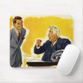 zaken, directielid directie directie directeuren muismat (Met muis)