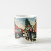  zaken, Logging Vracht met Lumberjacks Koffiemok (Center)