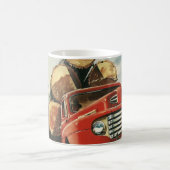  zaken, Logging Vracht met Lumberjacks Koffiemok (Center)