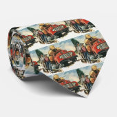  zaken, Logging Vracht met Lumberjacks Stropdas (Opgerold)