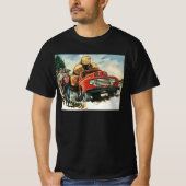  zaken, Logging Vracht met Lumberjacks T-shirt (Voorkant)