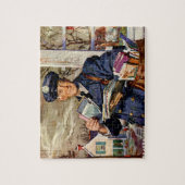  zaken, Mailman die brieven van de Post levert Legpuzzel (Verticaal)