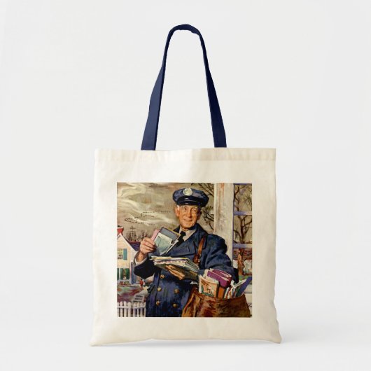  zaken, Mailman die brieven van de Post levert Tote Bag (Voorkant)