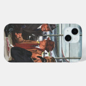  zaken, mensen bij Luchtvaartteller Case-Mate iPhone Case (Achterkant (horizontaal))