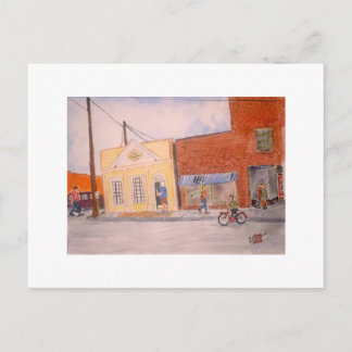 Zaken met advocaat Justin Baird Briefkaart