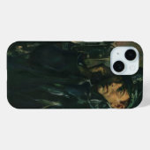  zaken, politieman op noodtelefoon Case-Mate iPhone case (Achterkant (horizontaal))