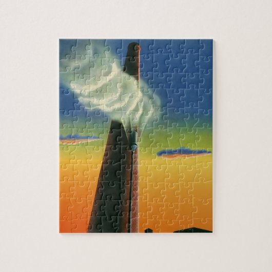  zaken, Steam Whistle Factory Sunrise Legpuzzel (Verticaal)