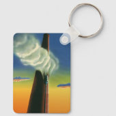 zaken, Steam Whistle Factory Sunrise Sleutelhanger (Achterkant)