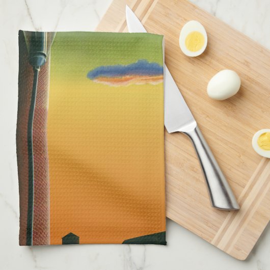  zaken, Steam Whistle Factory Sunrise Theedoek (Quarter Fold)