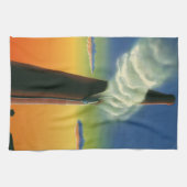 zaken, Steam Whistle Factory Sunrise Theedoek (Horizontaal)