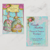 ZAKEN VAN DE GROOTTE VAN DE BOUTIQUE VAN DE VISITEKAARTJE (Voorkant / Achterkant)