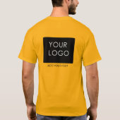  Zaken voegen Logo Moderne Sinaasappel toe T-shirt (Achterkant)