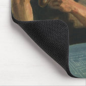 zakenarchitect en bouwblauwdrukken muismat (Hoek)