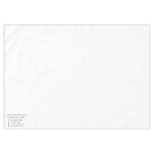 Zakenbedrijf Restaurants - Industriële hotels Tafelkleed (Voorkant (Horizontaal))