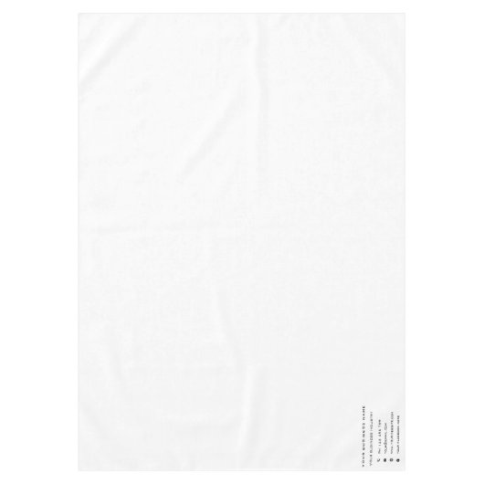 Zakenbedrijf Restaurants - Industriële hotels Tafelkleed (Voorkant)